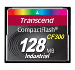 Transcend 128MB INDUSTRIAL CF300 CF CARD, high speed 300X paměťová karta (SLC)